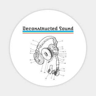 Deconstructed Sound DJ Magnet